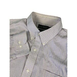 Lauren Ralph Lauren Classic Fit Non Iron Button Down Shirt 17 1/2-32